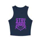 "Stay Dark" Cropped Tank