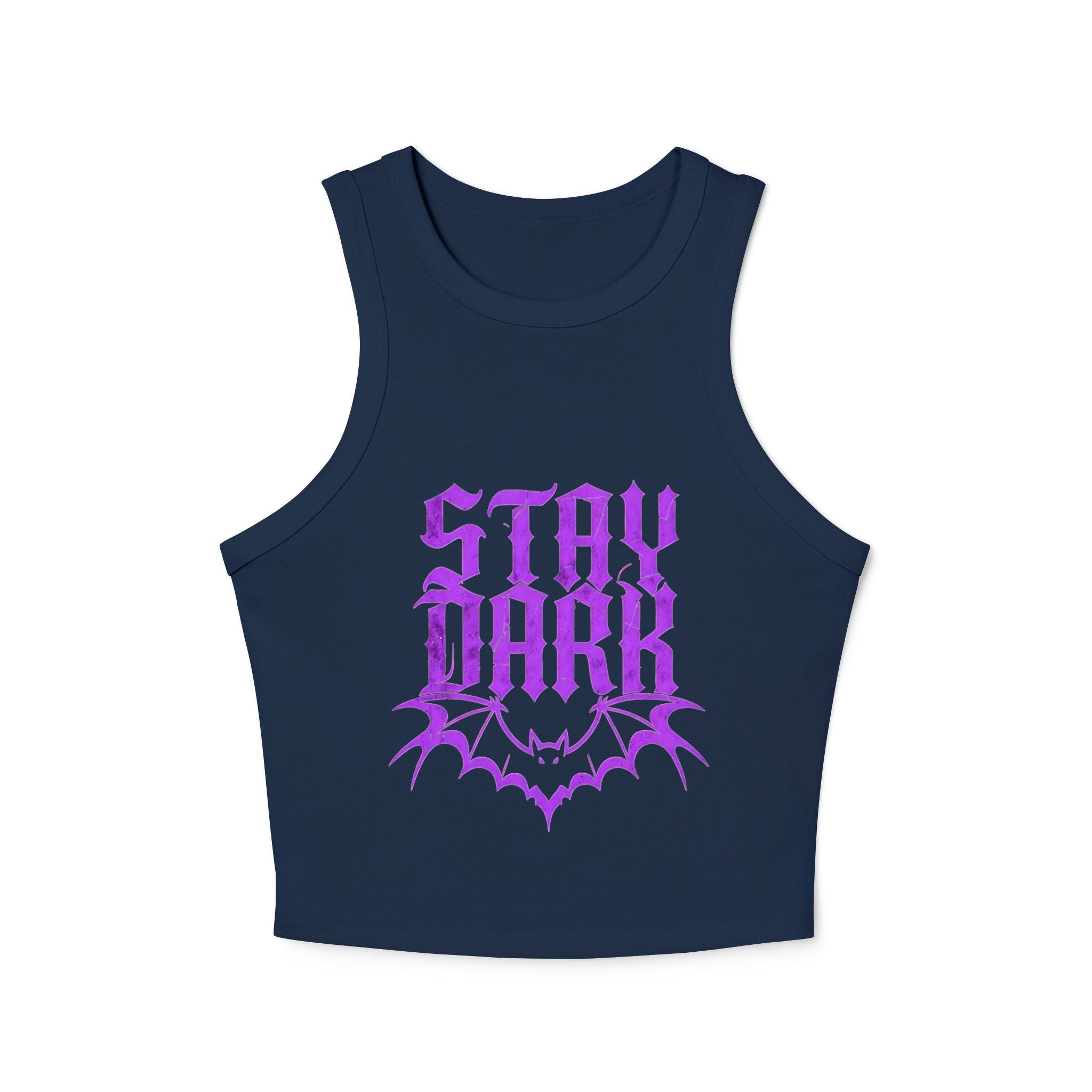 "Stay Dark" Cropped Tank