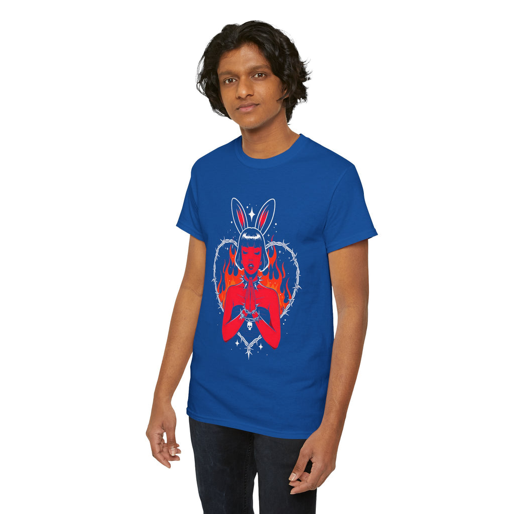 Edgy Bunny Heart Tee