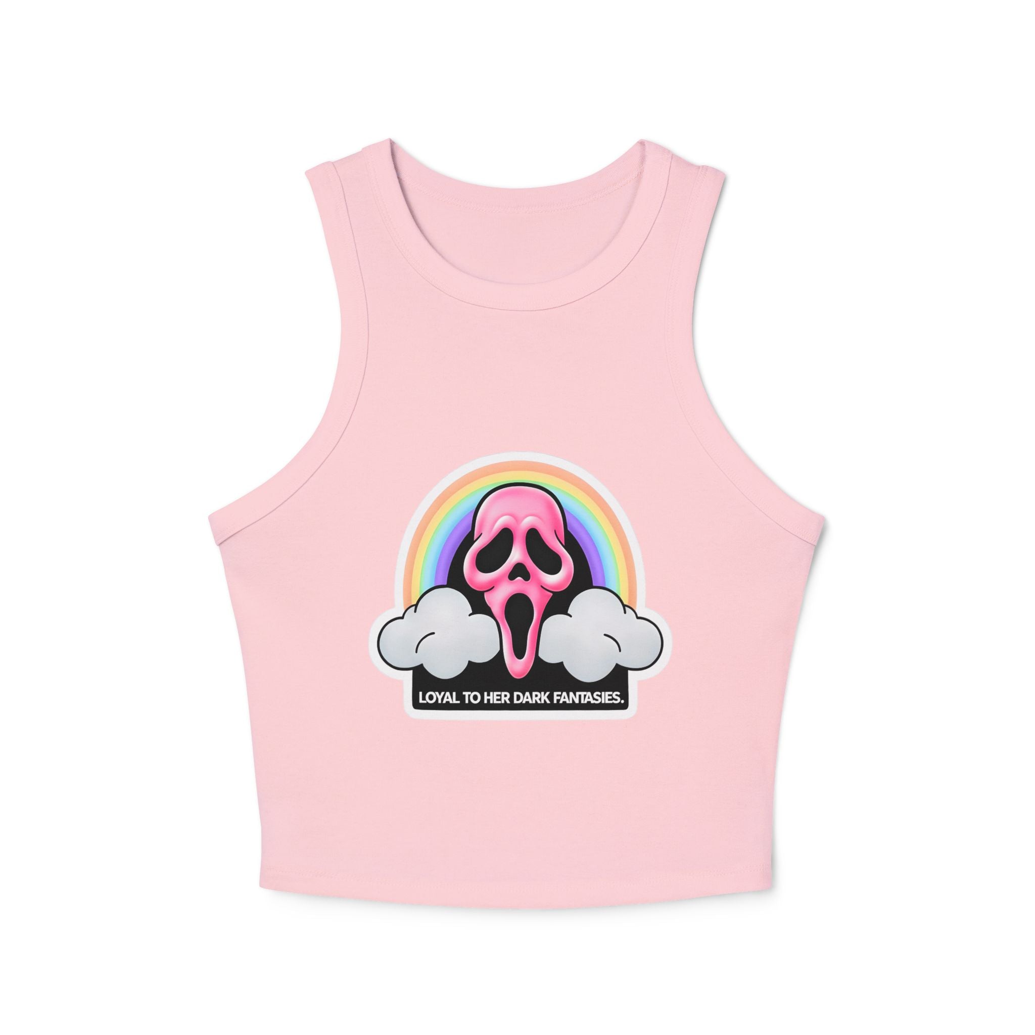 Ghostface Crop Tank Top