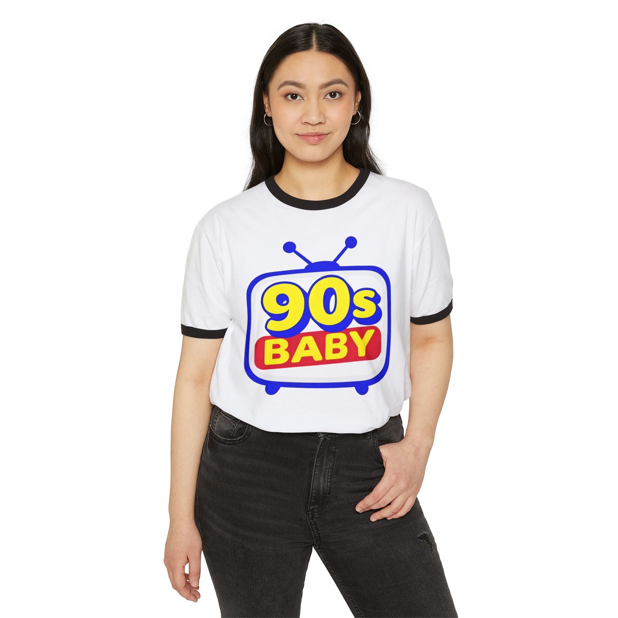 90s Baby Cotton Ringer T-Shirt
