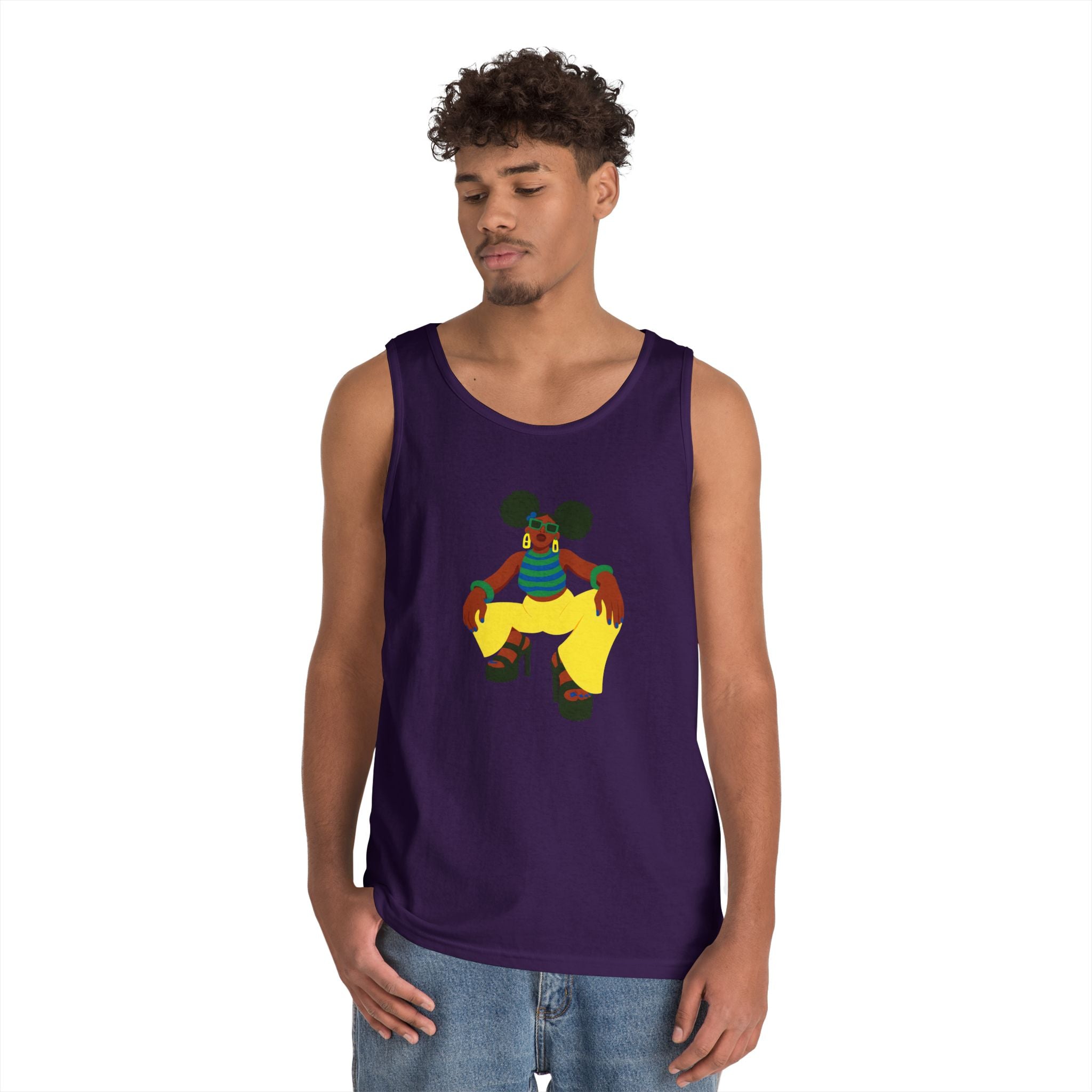 Afro Puffs Tank