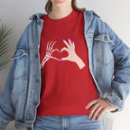 Skeleton Hand Heart Tee