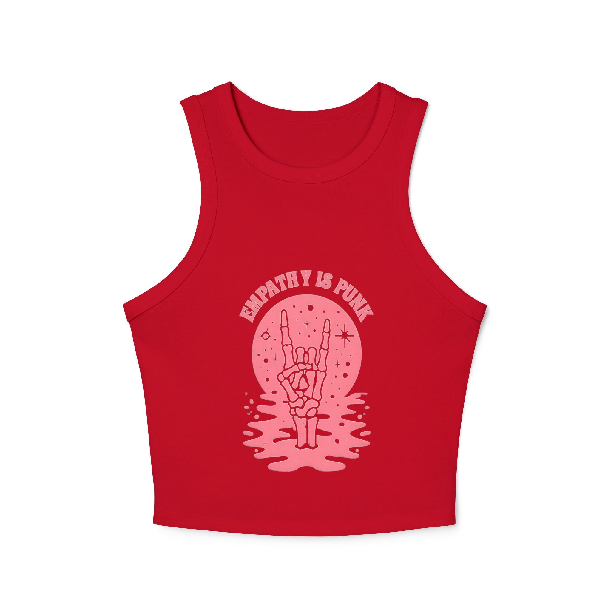 "Empathy Is Punk" Cropped Tank
