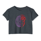 Heart & Brain Cropped Tee
