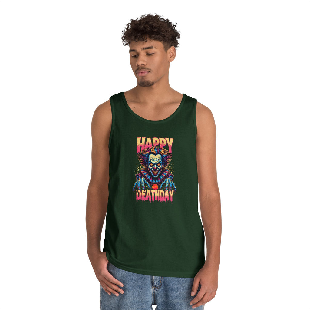 "Happy Deathday" Clown Tank