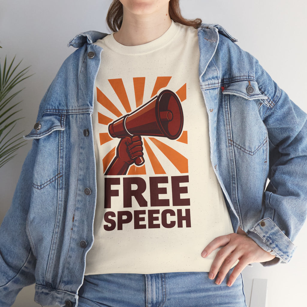 Free Speech Heavy Cotton Tee