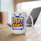 90s Baby Ceramic Mug