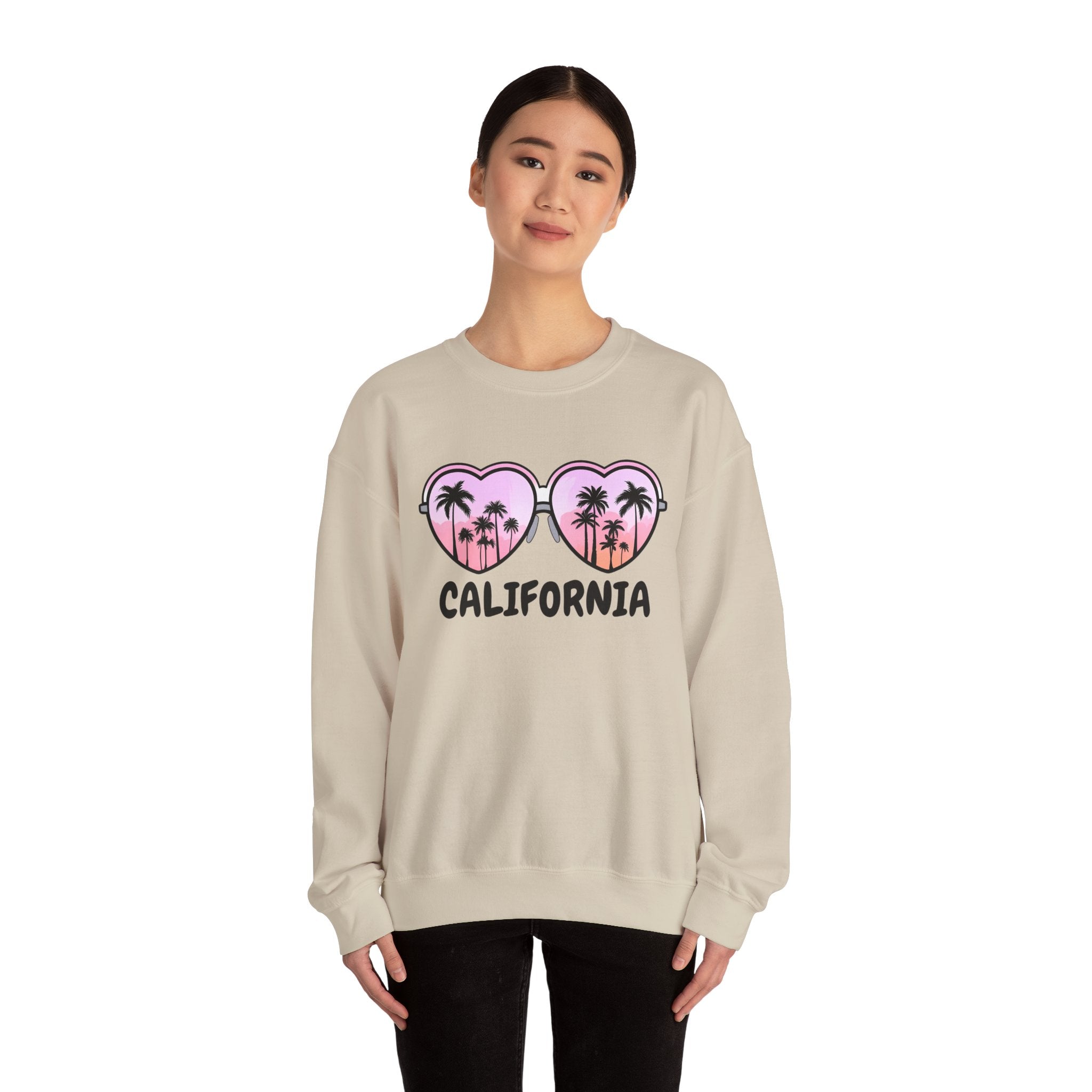 California Glasses Crewneck Sweatshirt
