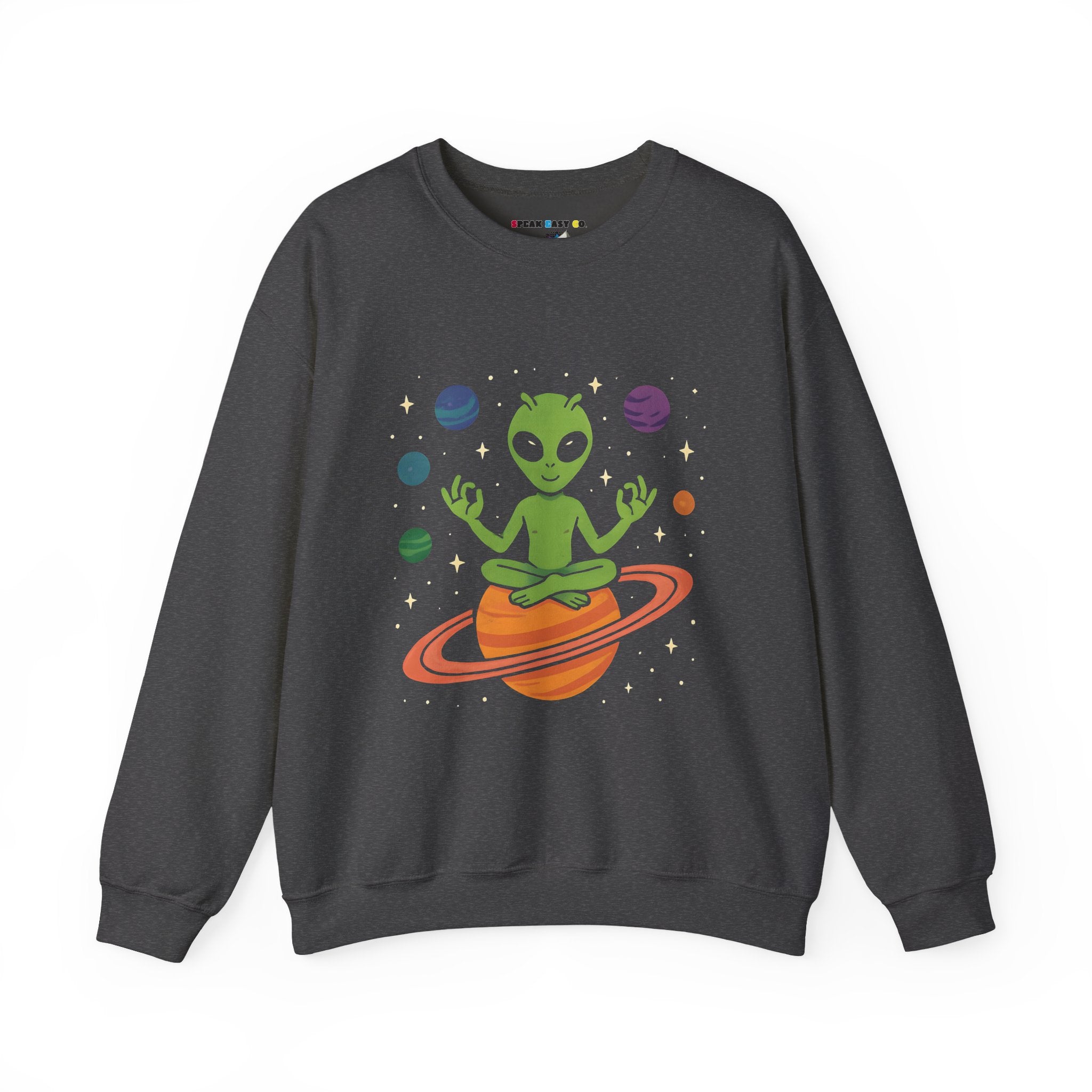 Galactic Alien Crewneck Sweatshirt