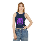 "Stay Dark" Cropped Tank
