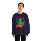 Galactic Alien Crewneck Sweatshirt