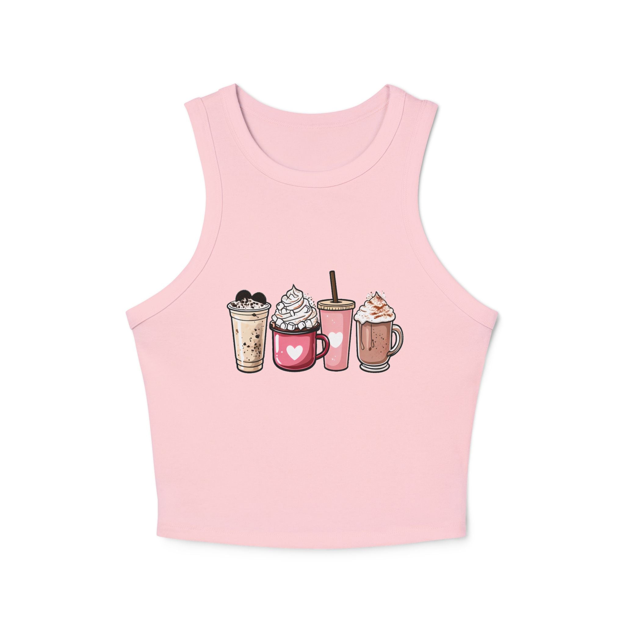 Coffee Lovers Cropped Tank