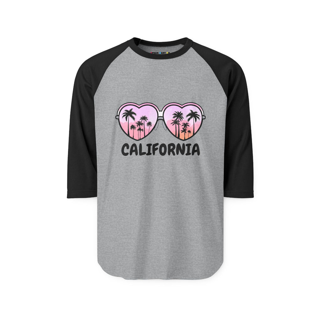 California Glasses 3/4th Sleeve Raglan Shirt