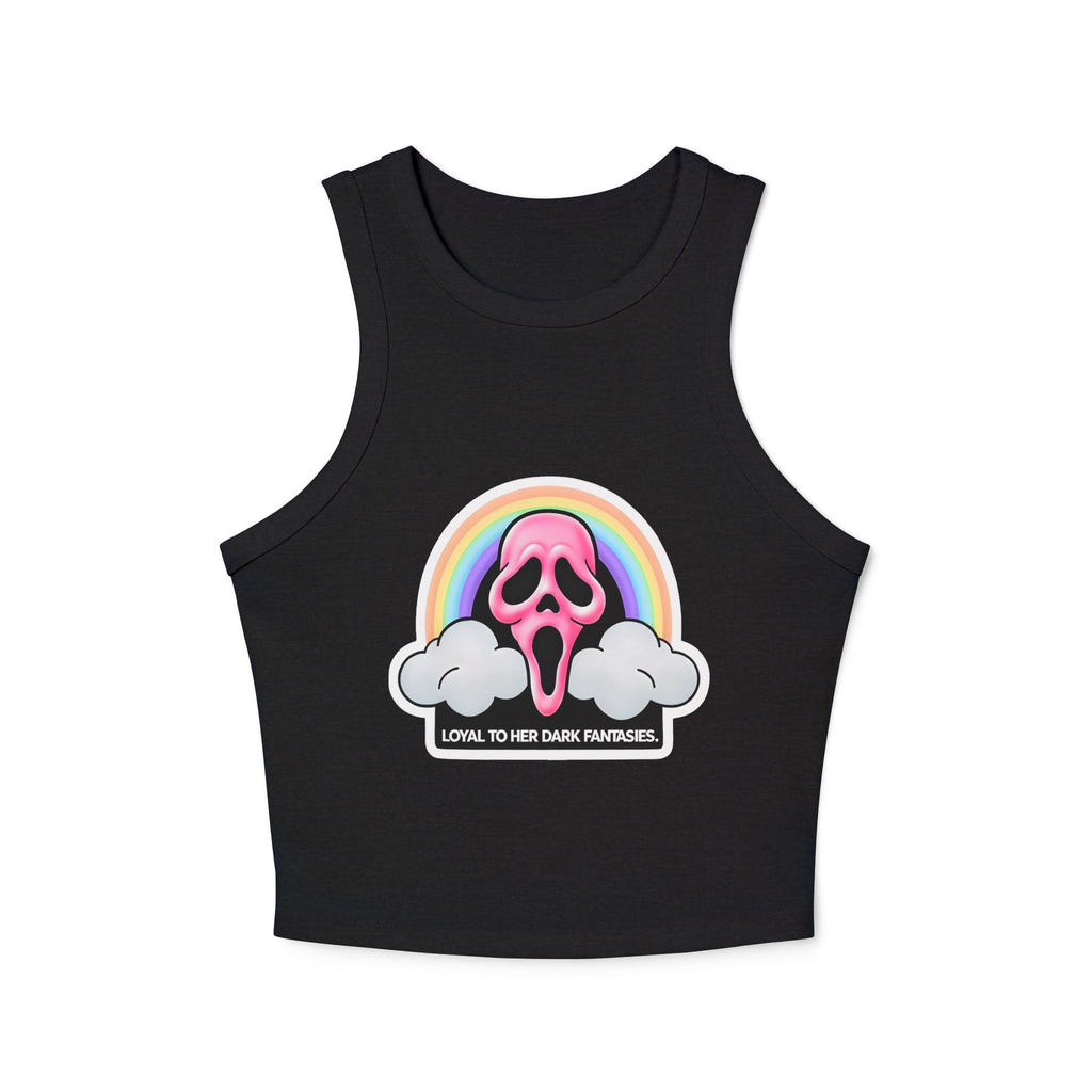 Ghostface Crop Tank Top