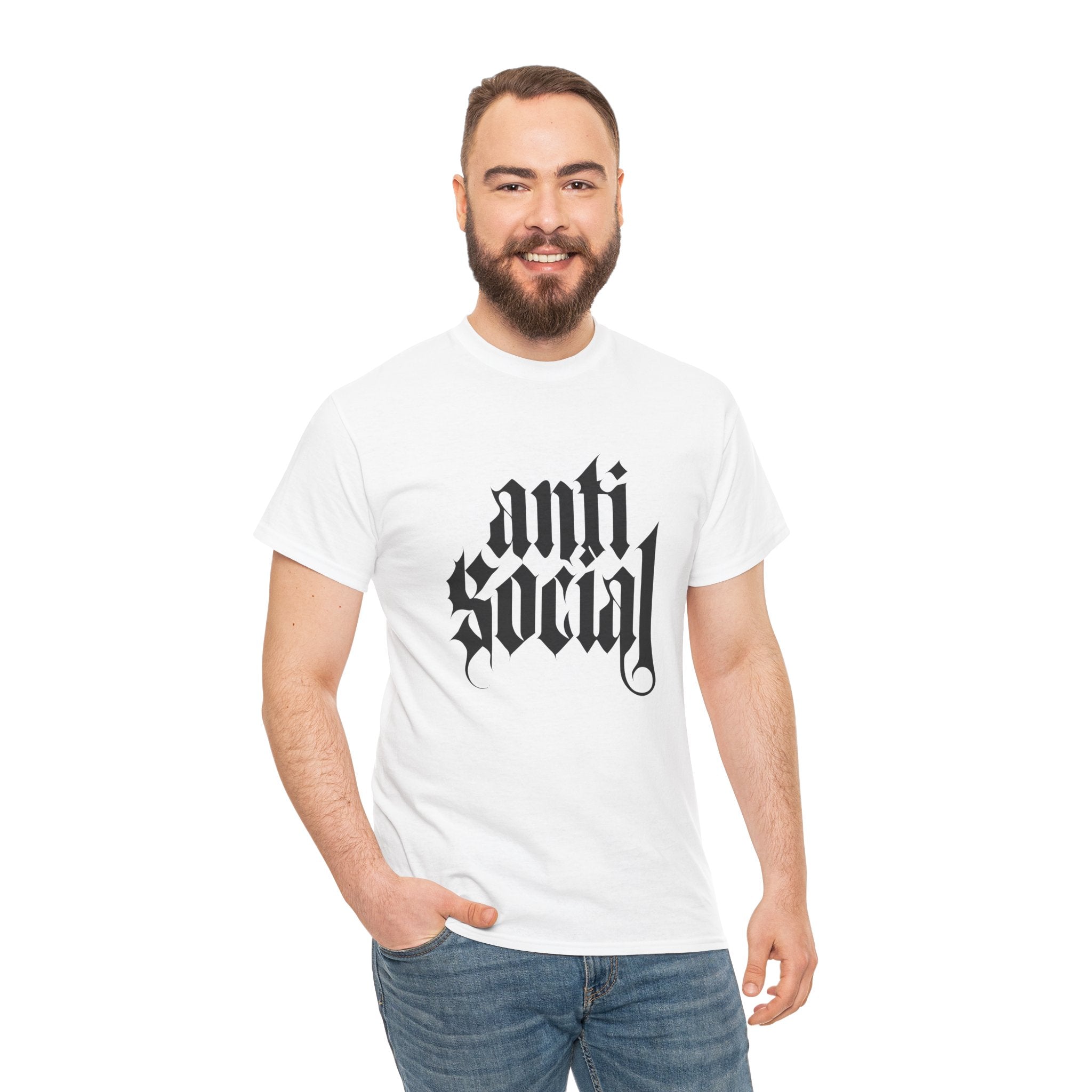 Anti-Social Heavy Cotton Tee