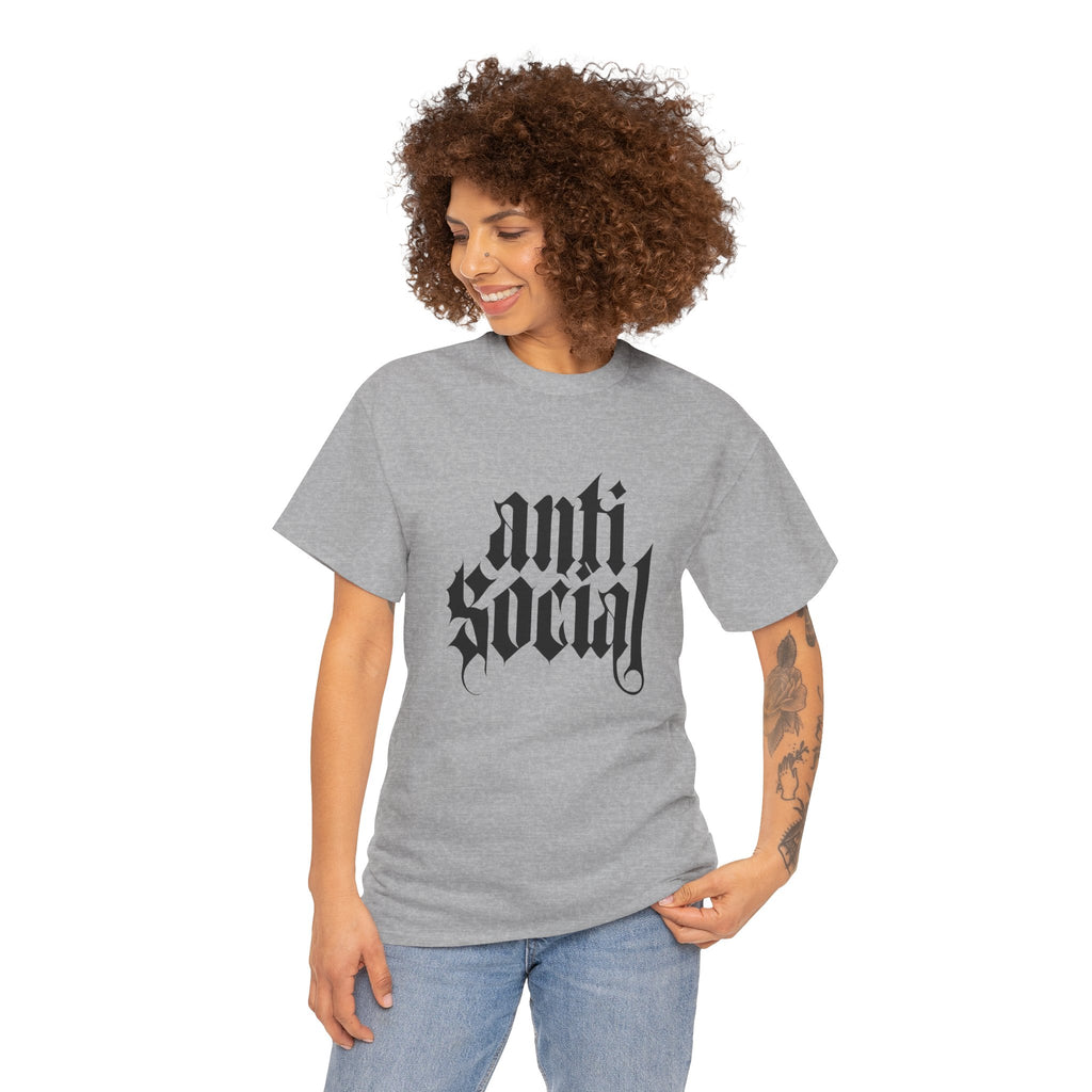 Anti-Social Heavy Cotton Tee