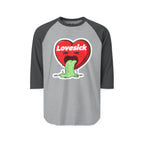 Lovesick 3/4th Sleeve Raglan Shirt