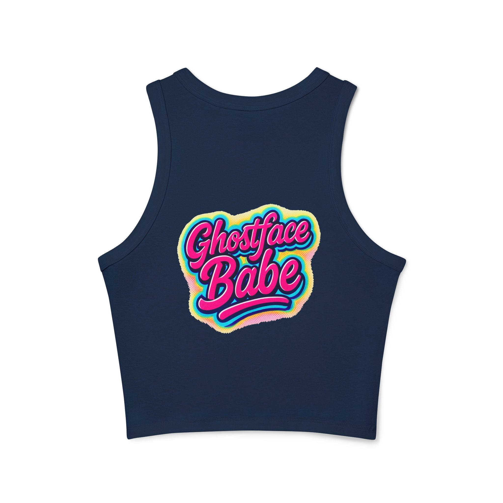 Ghostface Crop Tank Top