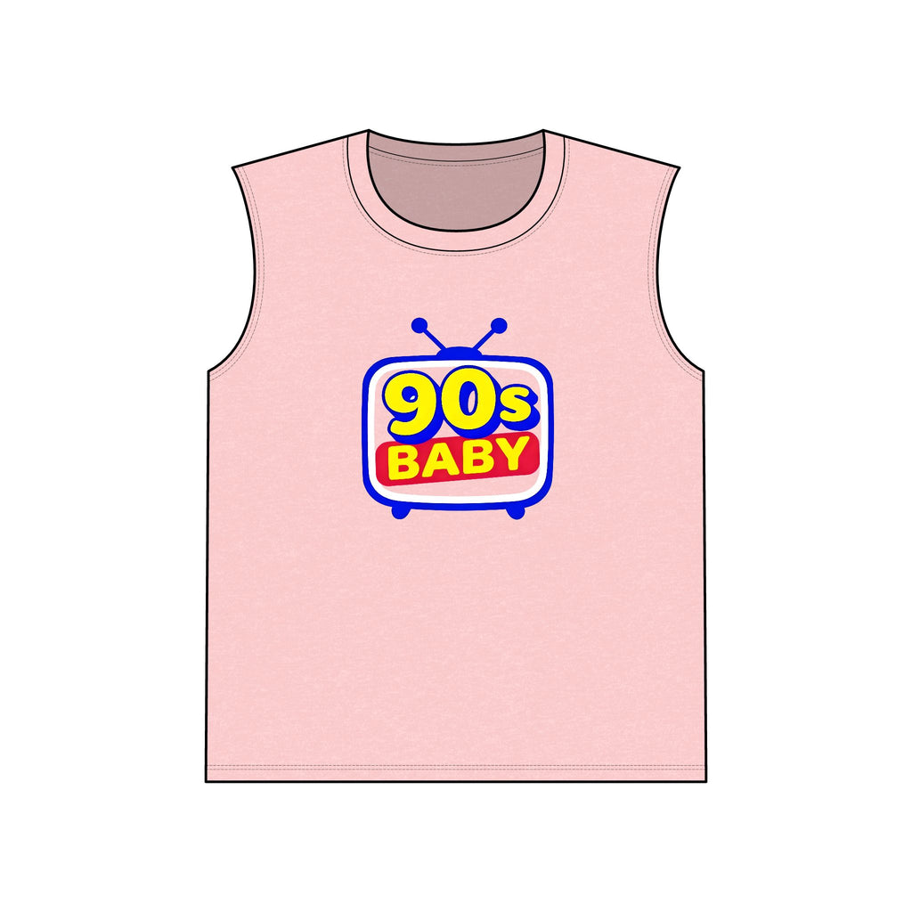 90s Baby Jersey Muscle Tank