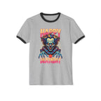 "Happy Deathday" Clown Ringer Tee