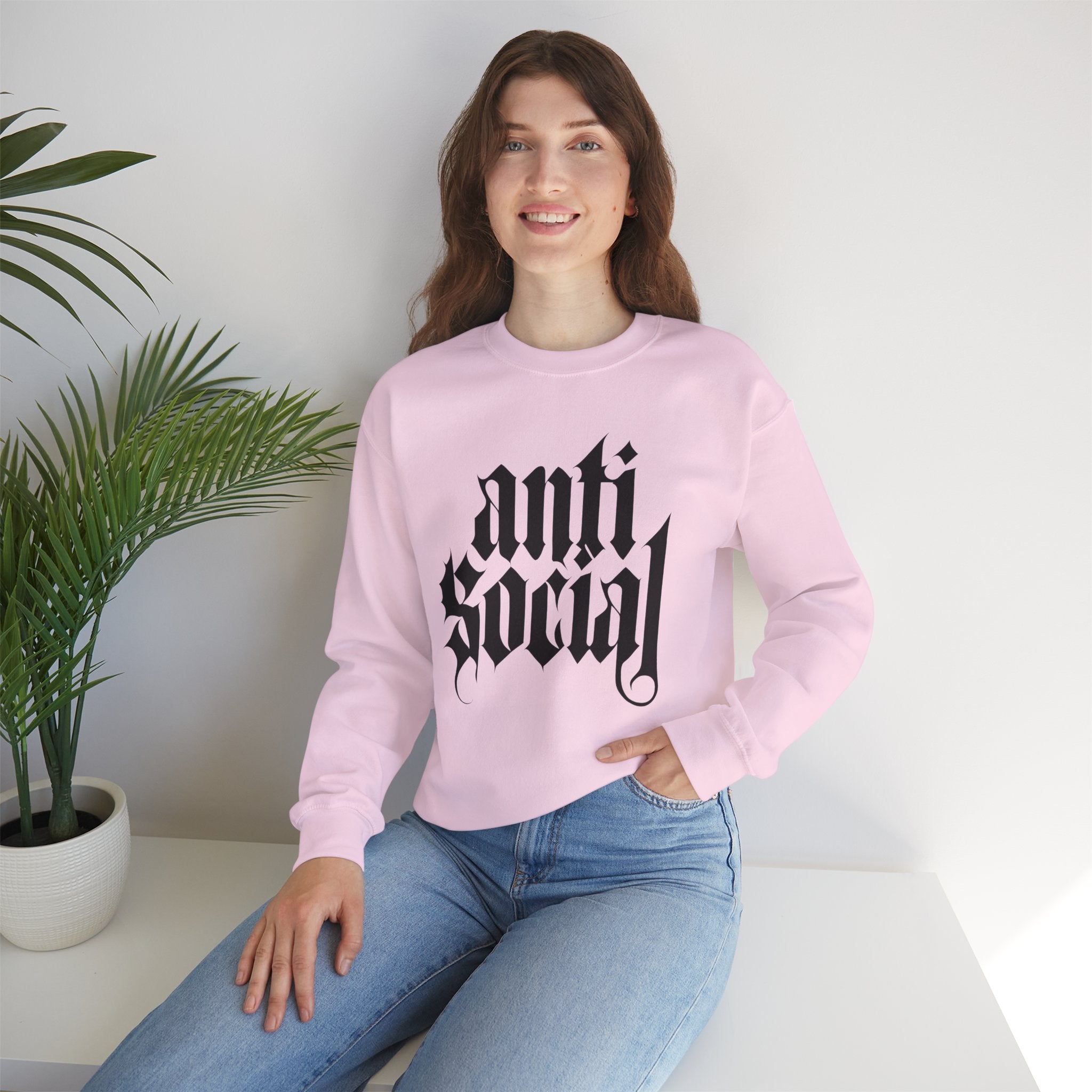 Anti-Social Crewneck Sweatshirt