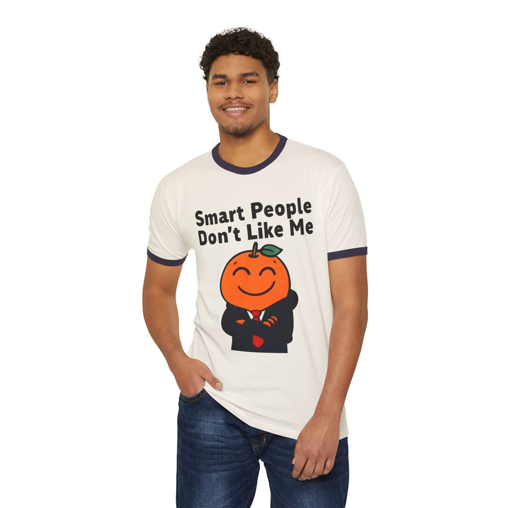"Smart People Don’t Like Me" Ringer Tee