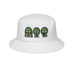 Alien Embroidered Bucket Hat