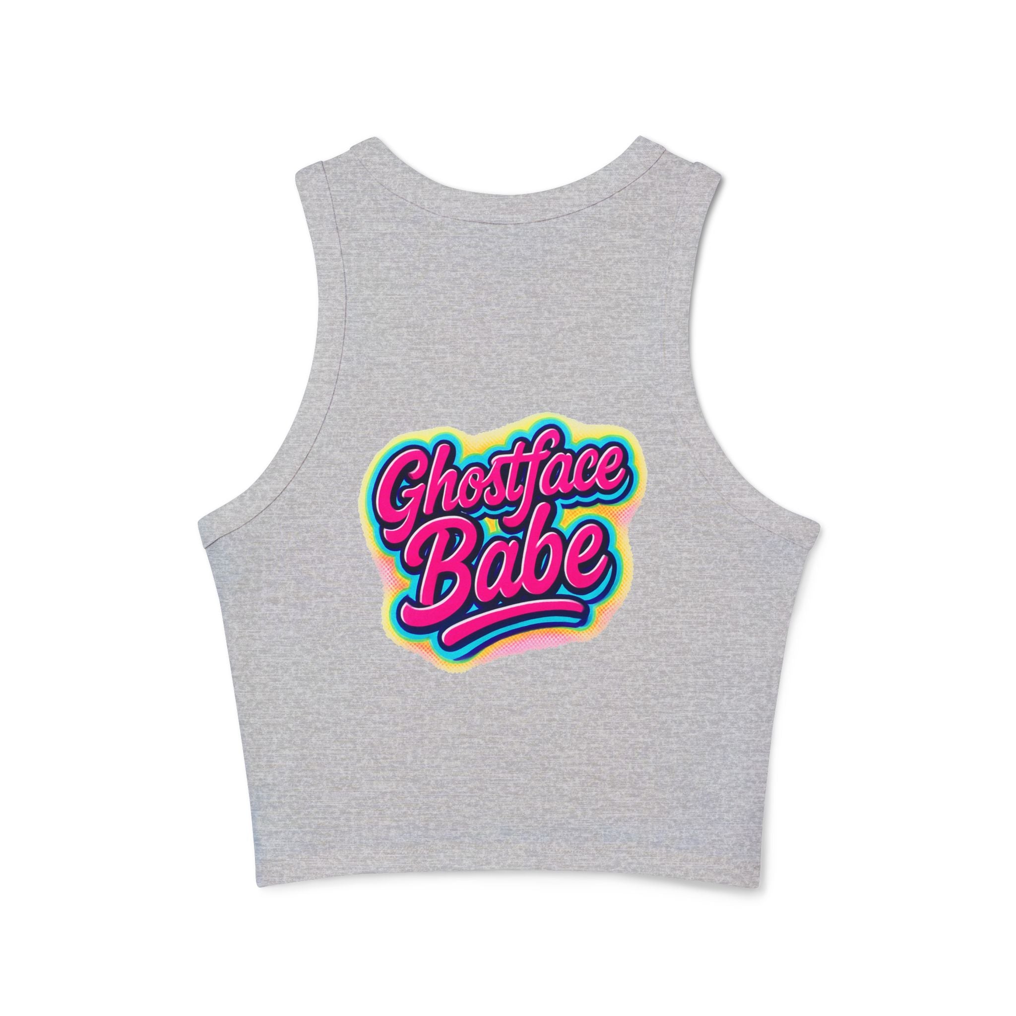 Ghostface Crop Tank Top