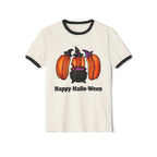 "Happy Hallo-Ween" Hotdog Witches Ringer Tee