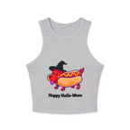 "Happy Hallo-Ween" Hotdog Costume Racer Tank