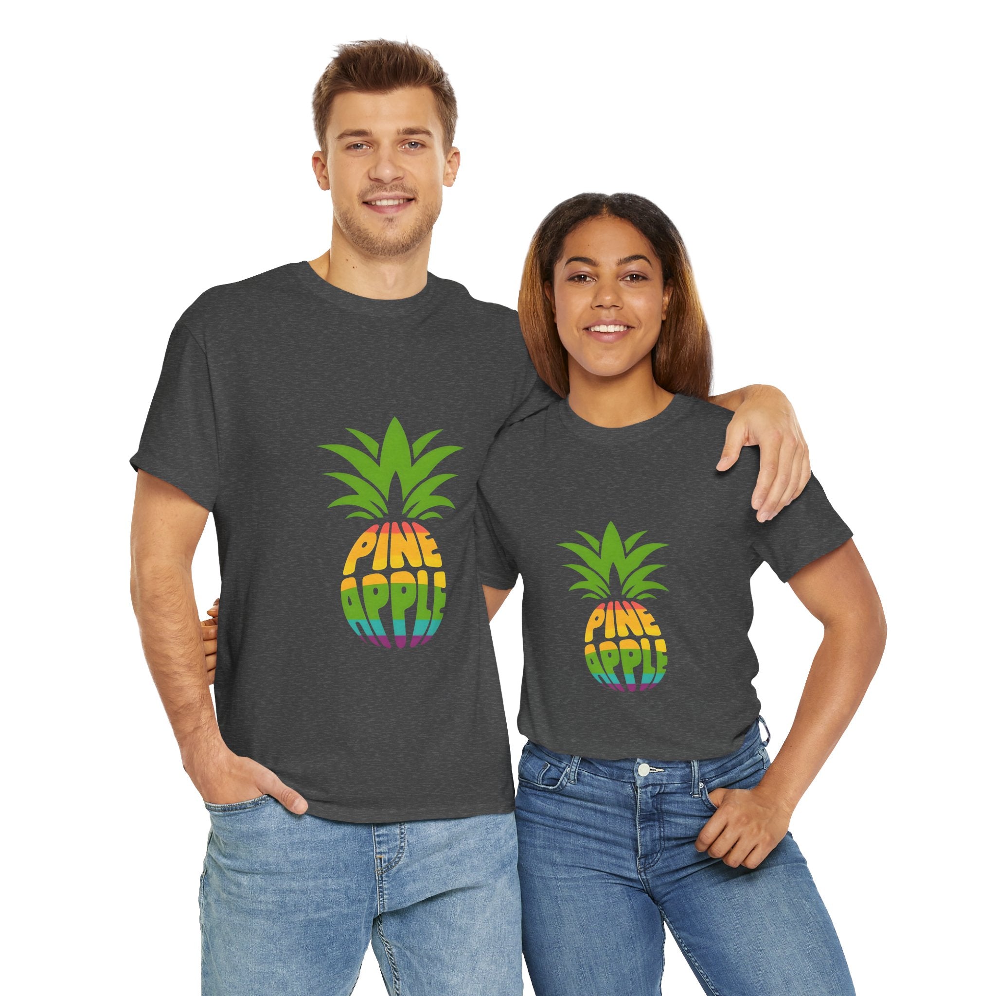 Colorful Pineapple Graphic Tee