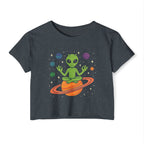 Galactic Alien Cropped Tee