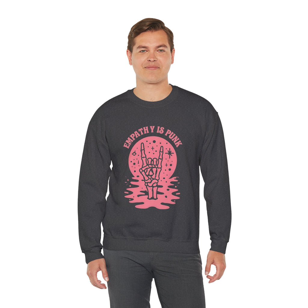 "Empathy Is Punk" Crewneck Sweatshirt