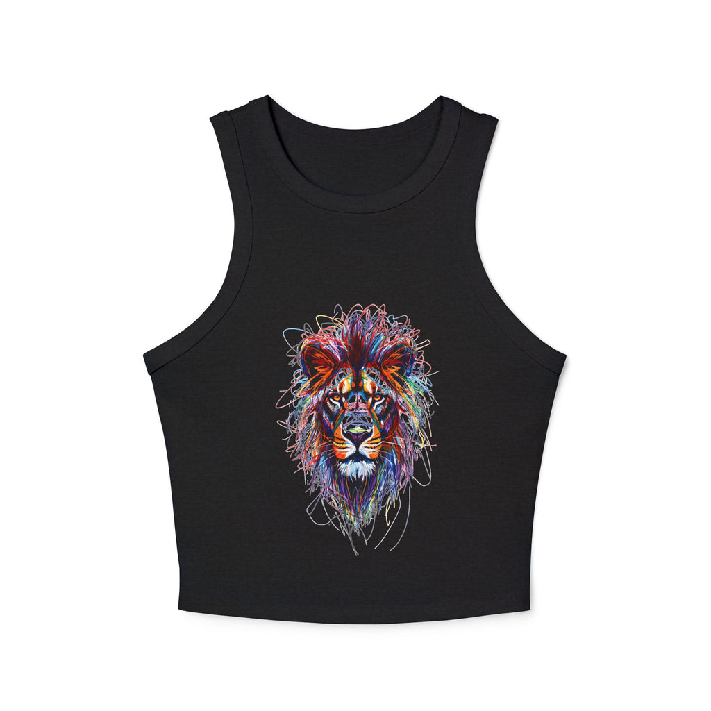 Lion Scribble Tank