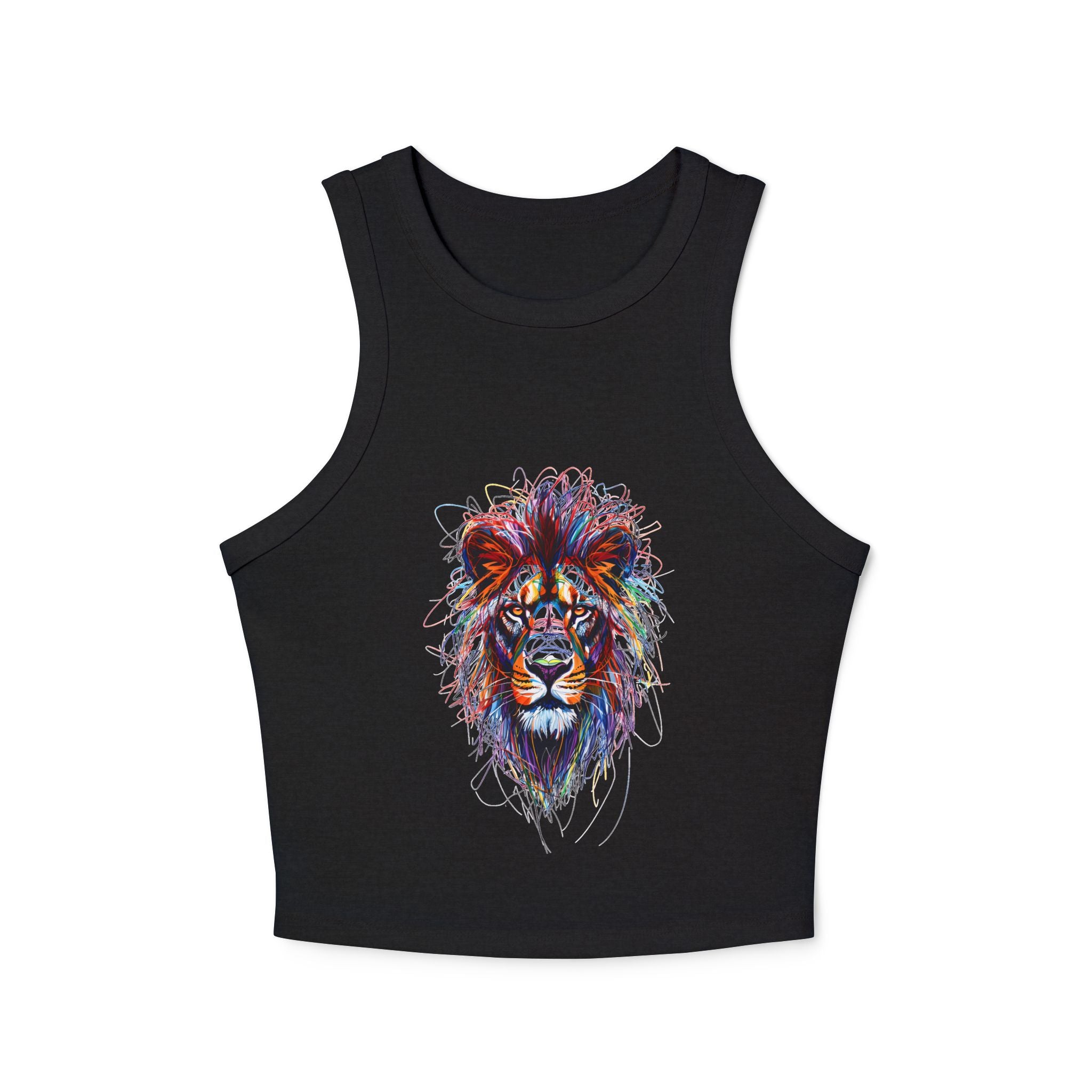Lion Scribble Tank