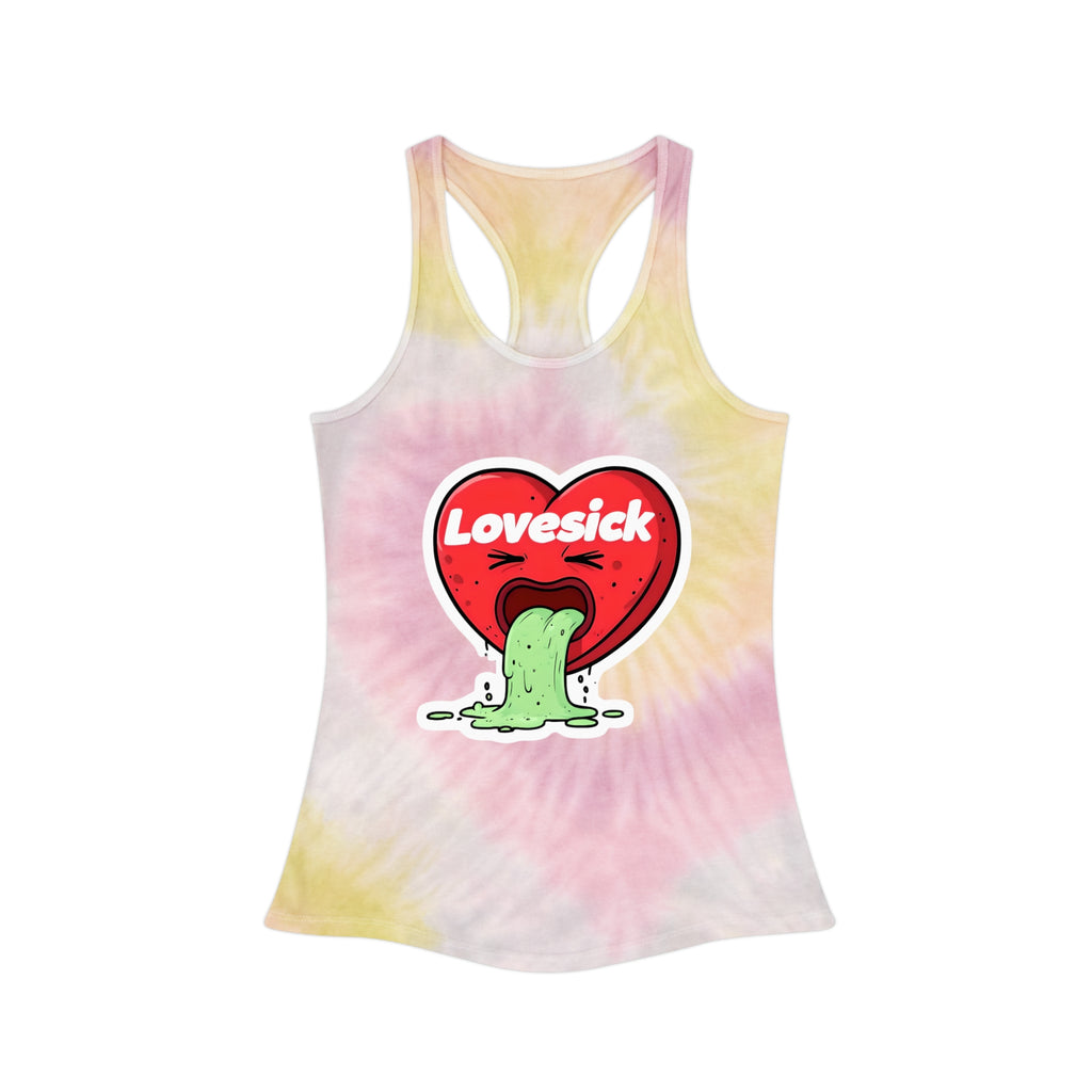 Lovesick Tie-Dye Racerback Tank