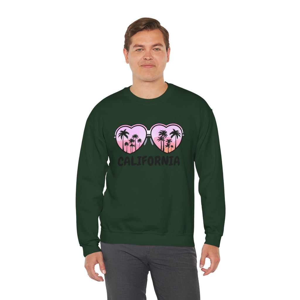 California Glasses Crewneck Sweatshirt