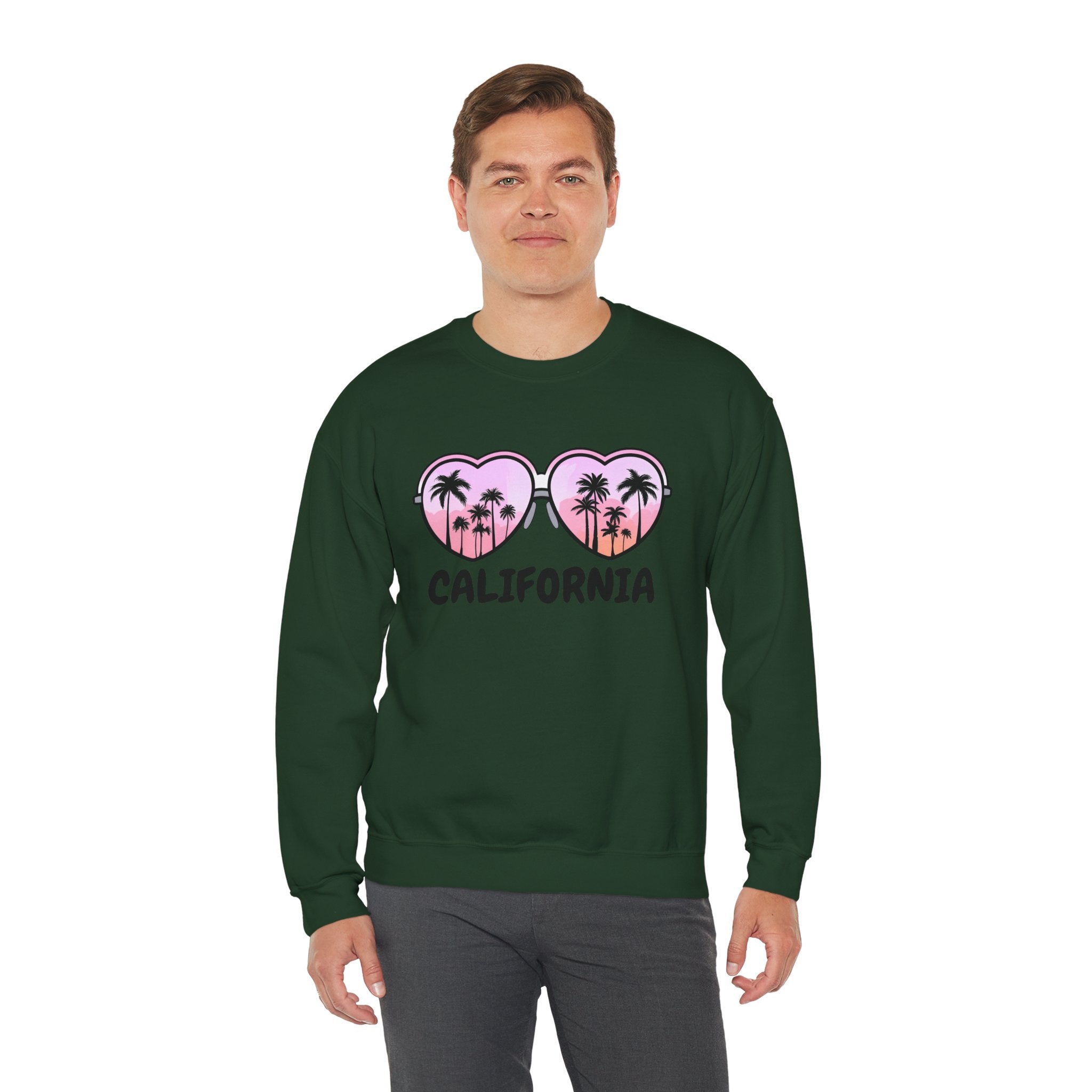 California Glasses Crewneck Sweatshirt