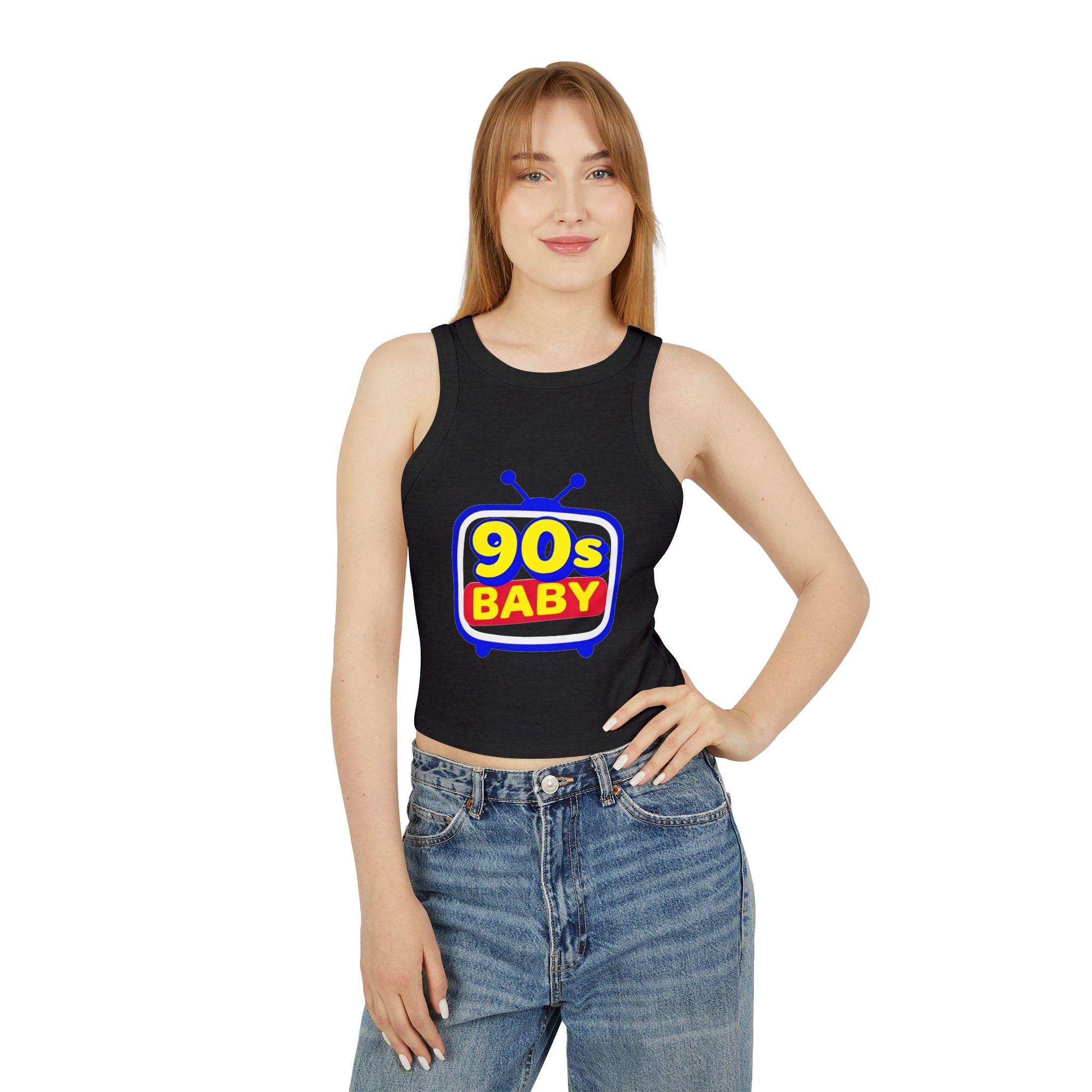 90s Baby Micro Rib Tank Top