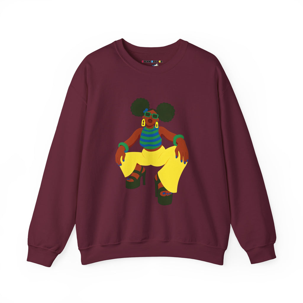 Afro Puffs Crewneck Sweatshirt