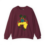Afro Puffs Crewneck Sweatshirt