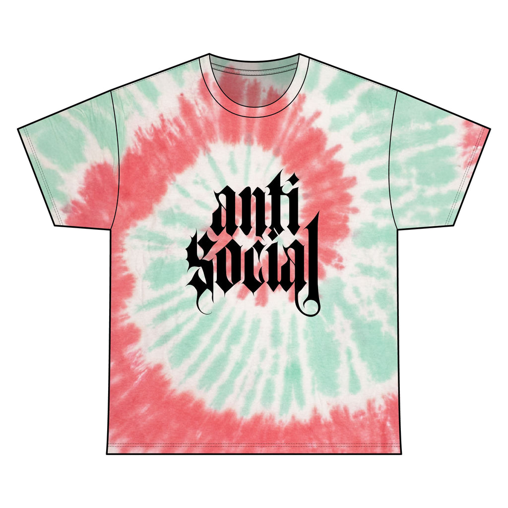 Anti Social Tie Dye Tee