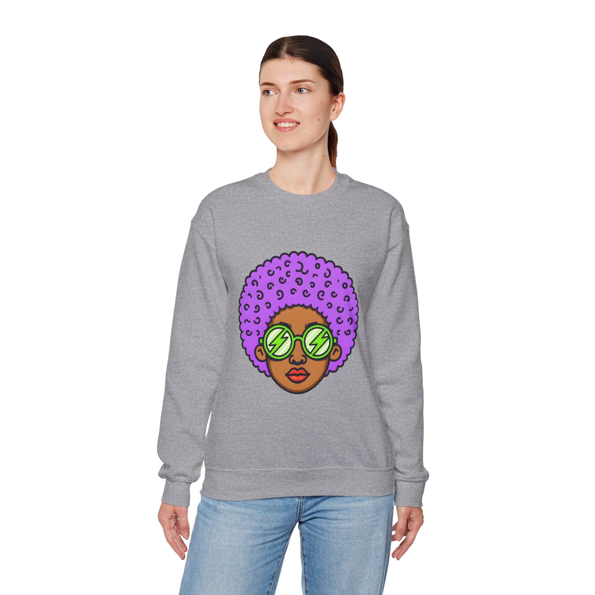 Afro Crewneck Sweatshirt