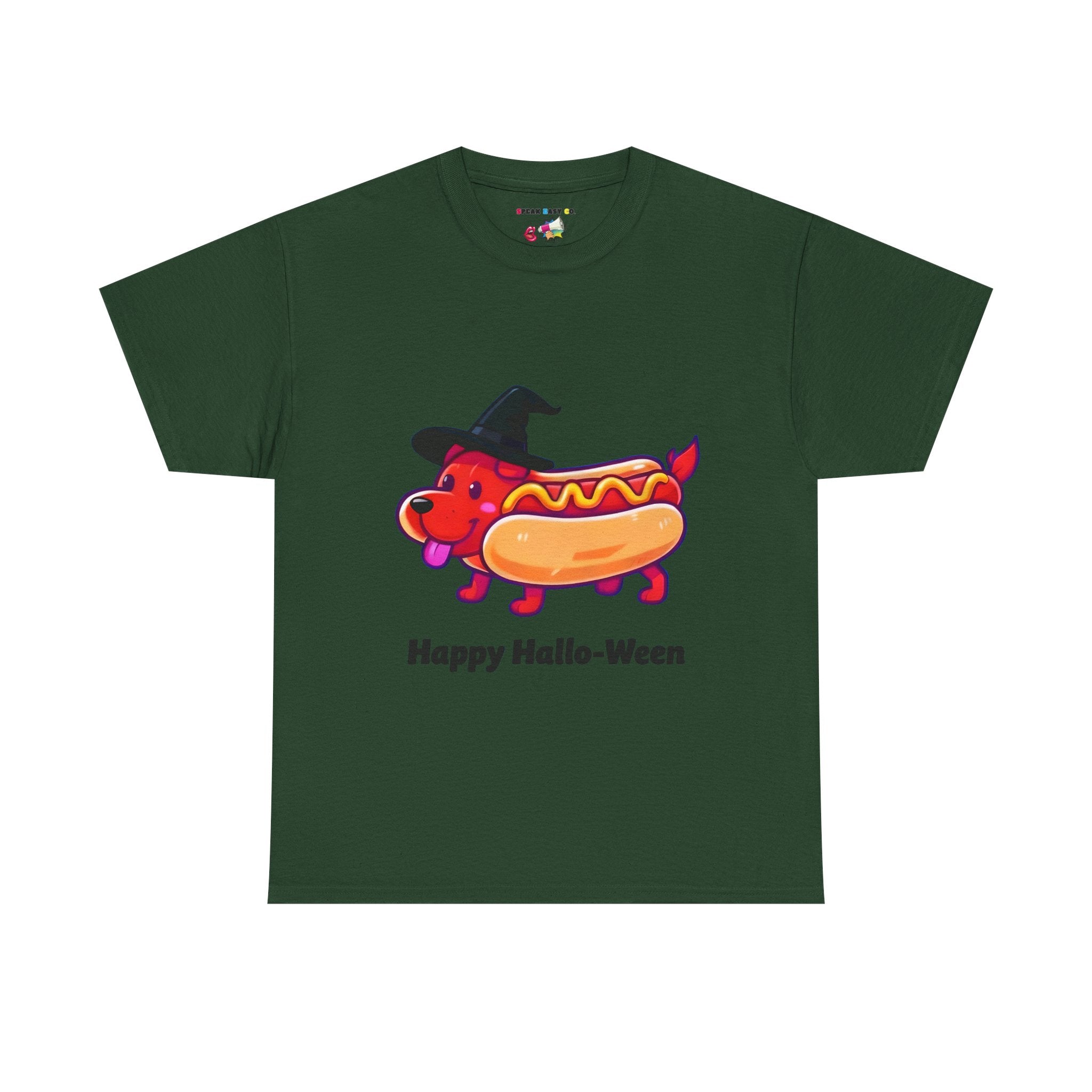"Happy Hallo-Ween" Hotdog Costume Tee