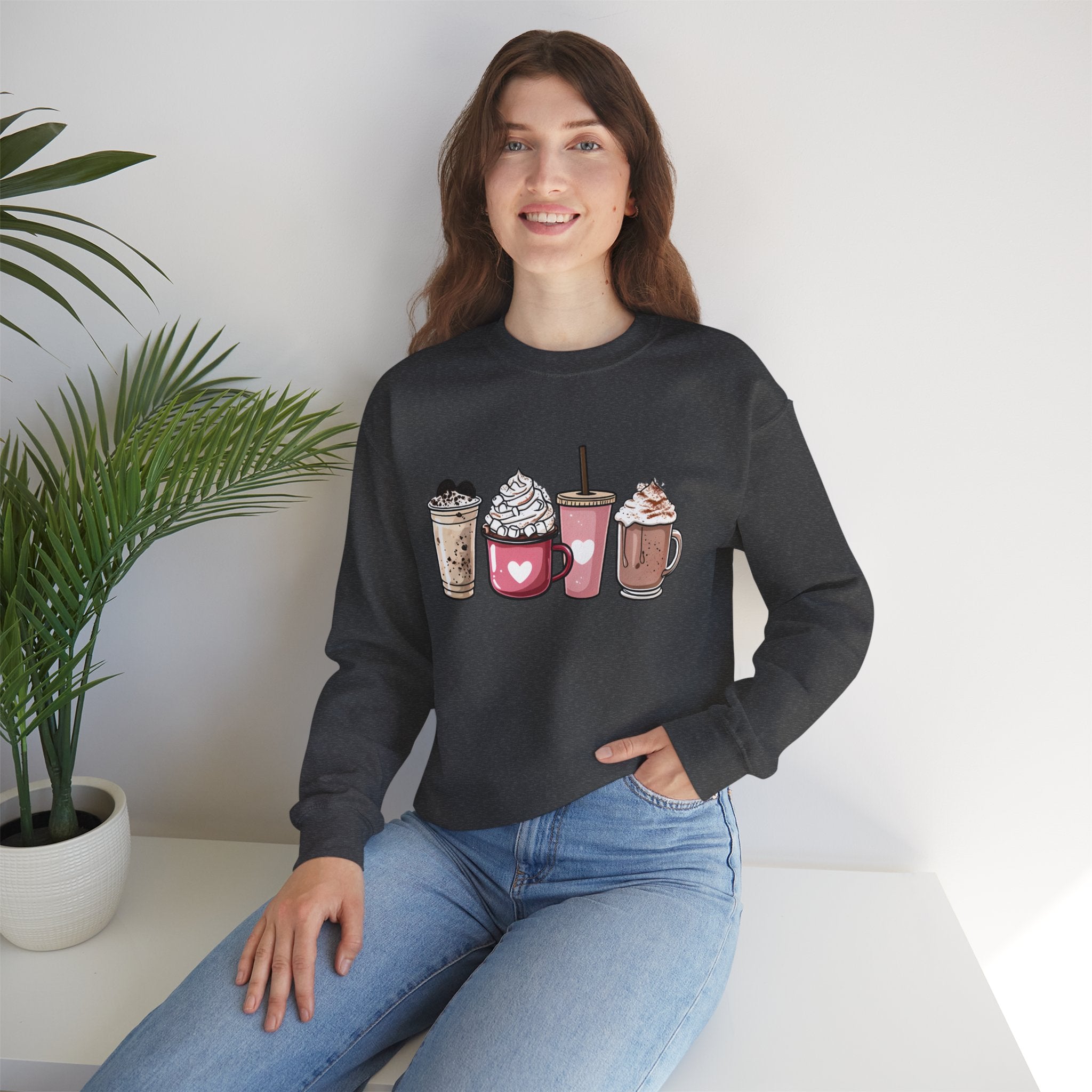 Coffee Lovers Crewneck Sweatshirt