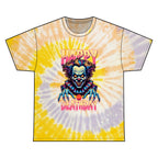 "Happy Deathday" Clown Tie-Dye Tee