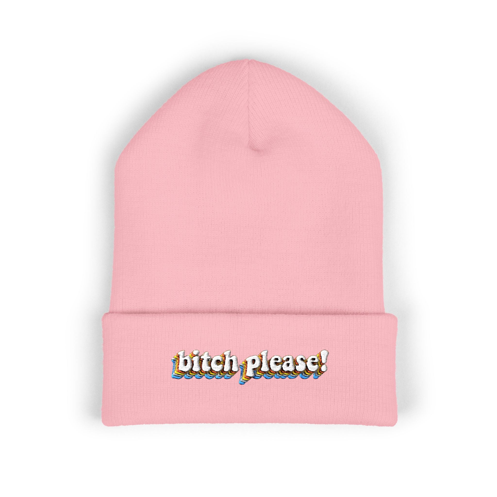 Bitch Please!-Embroidered Beanie