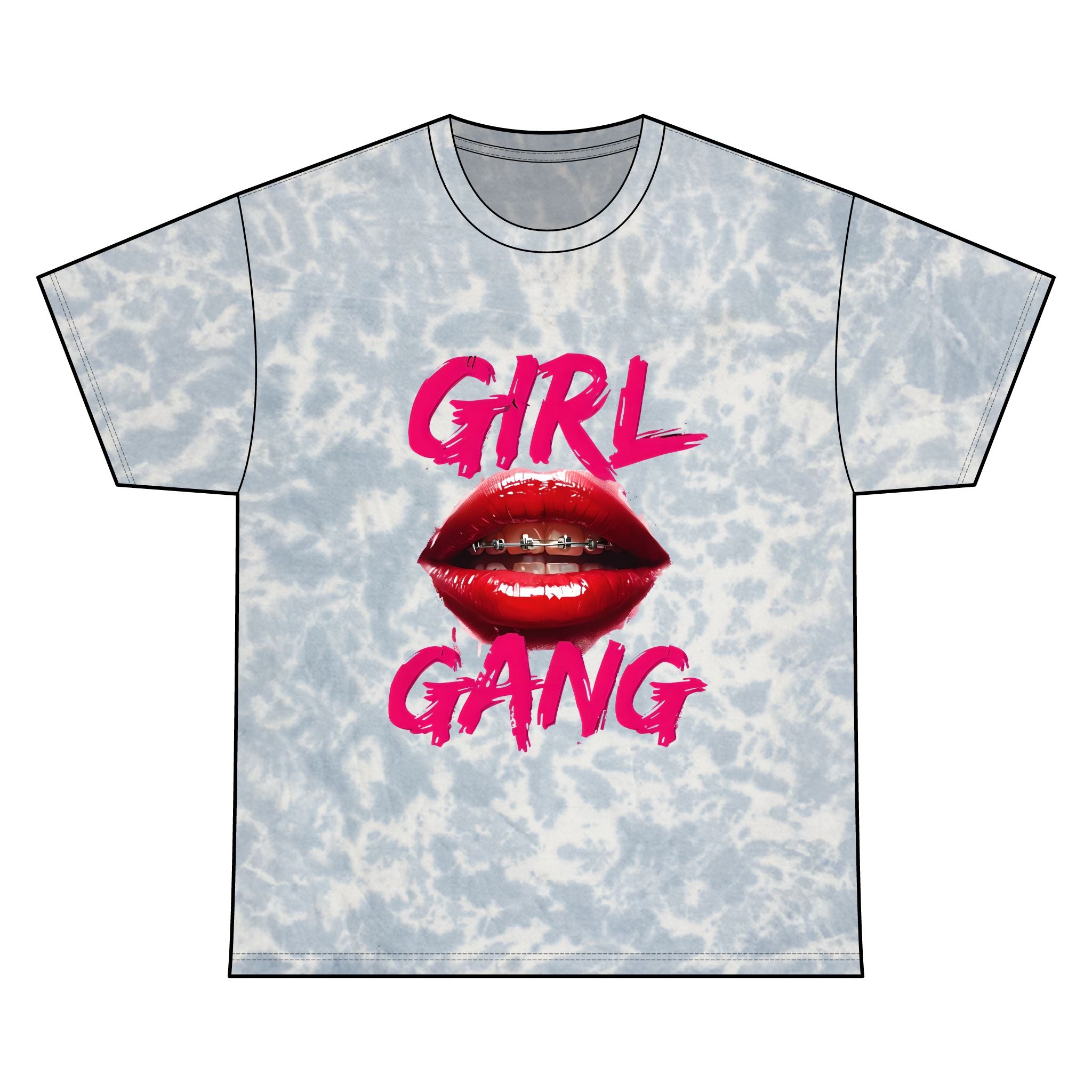 "Girl Gang" Tie-Dye Tee