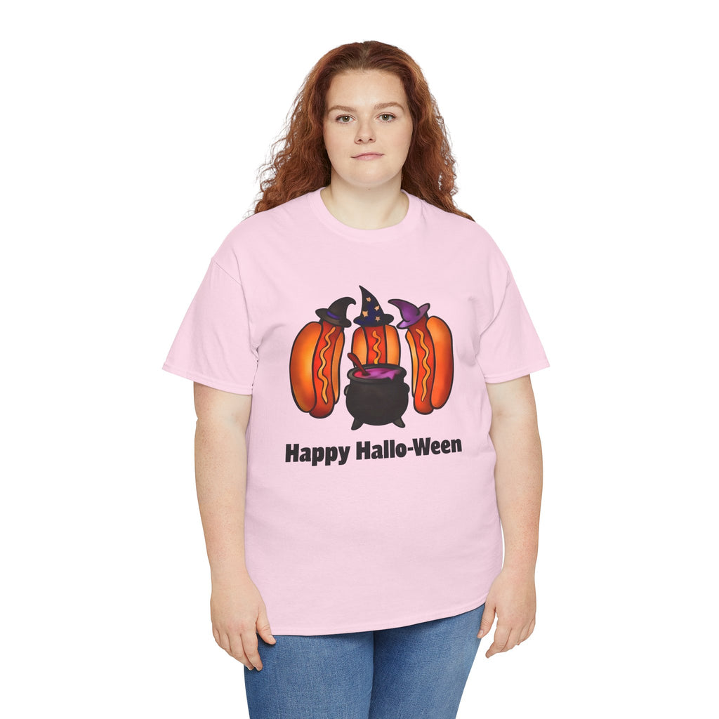 "Happy Hallo-Ween" Hotdog Witches Tee